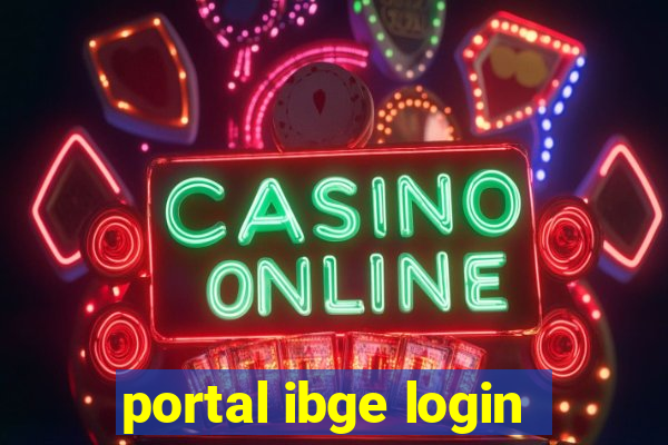 portal ibge login